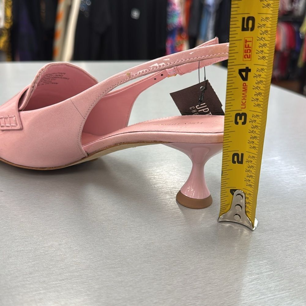 Tory‎ Burch Pink Slingback Heels - Picture 6 of 6